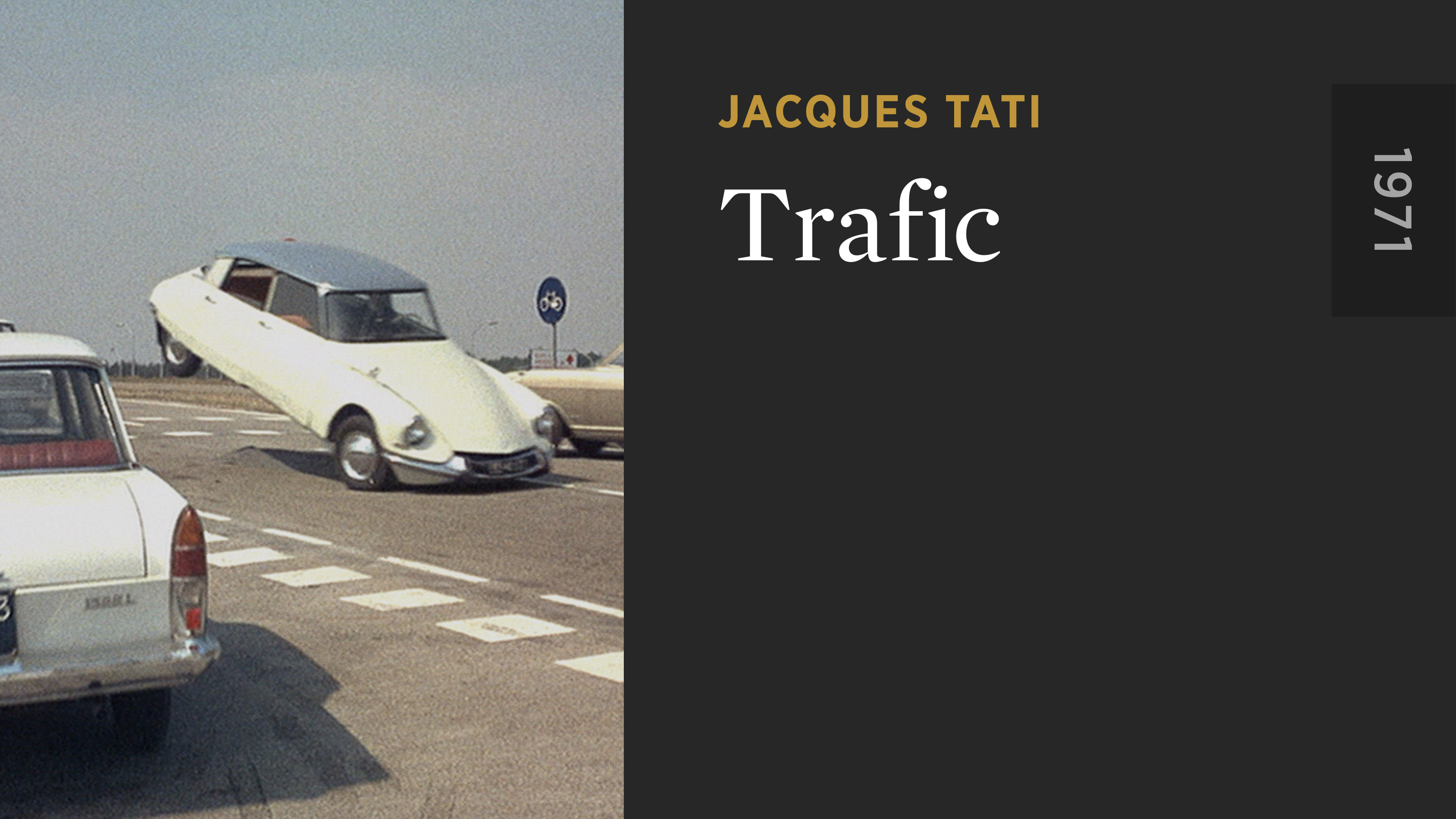 Char41　TRAFIC トラフィック フランス映画 ポスター Trafic (1971) directed by Jacques Tati • Reviews, film +
