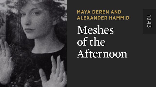 Meshes of the Afternoon