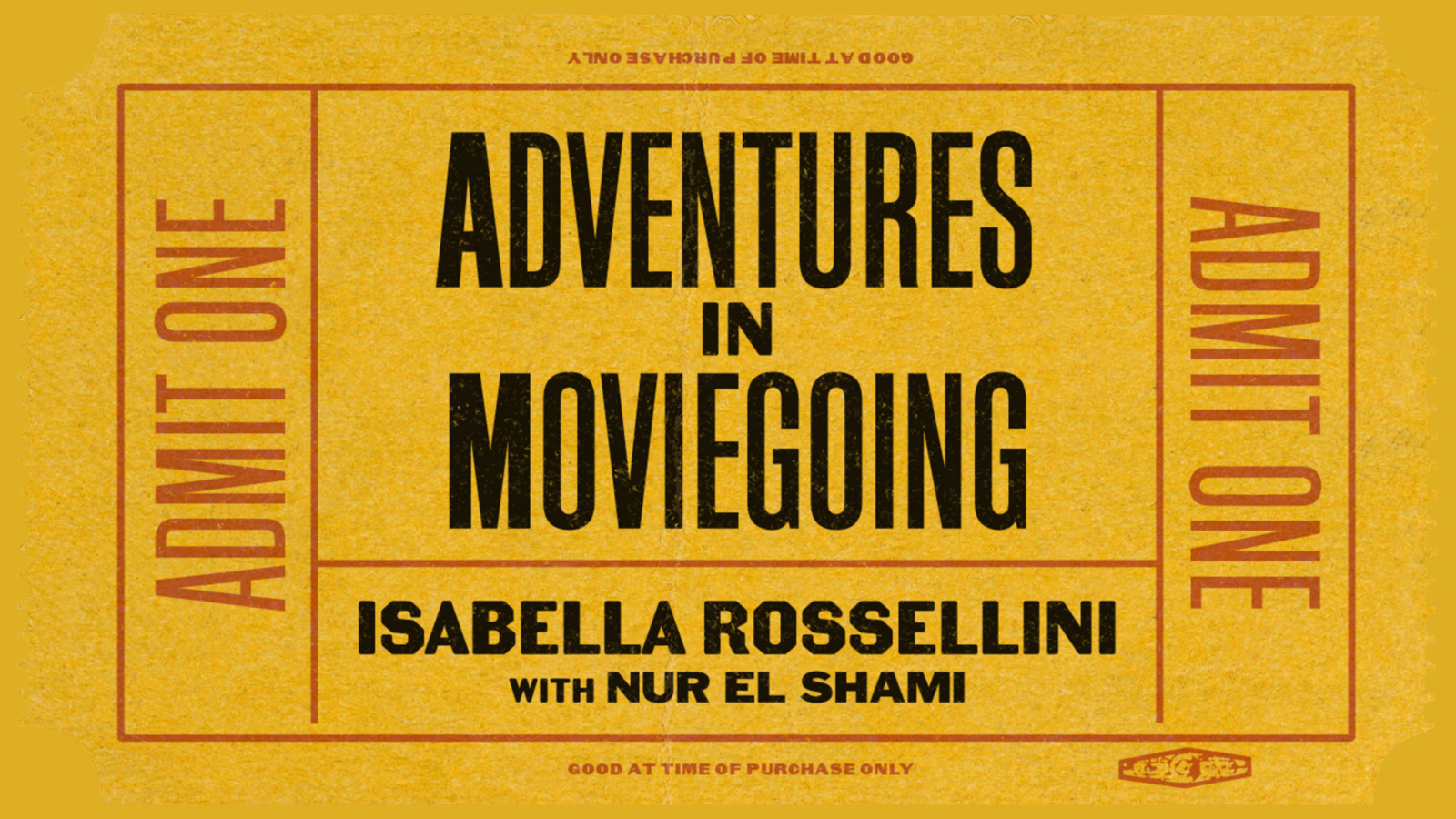 Isabella Rossellini in Conversation