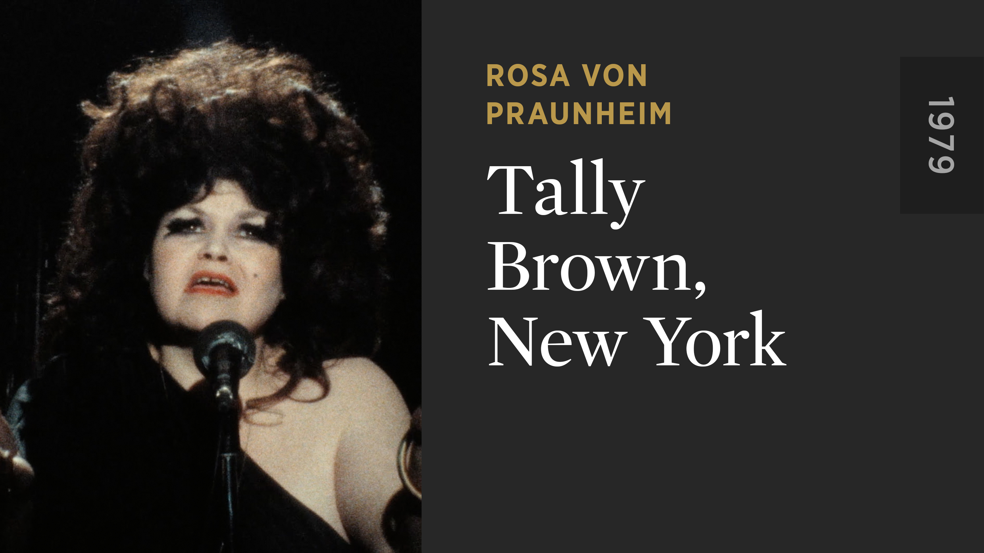 Tally Brown, New York