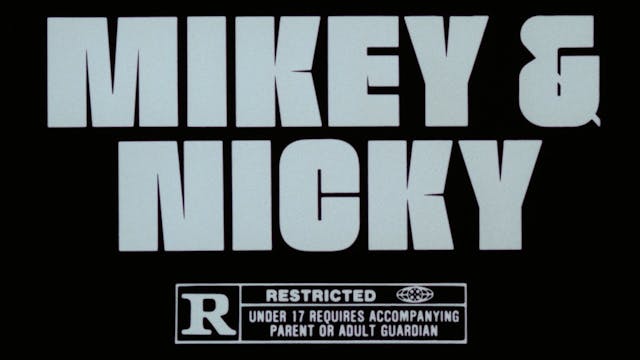 MIKEY AND NICKY TV Spot