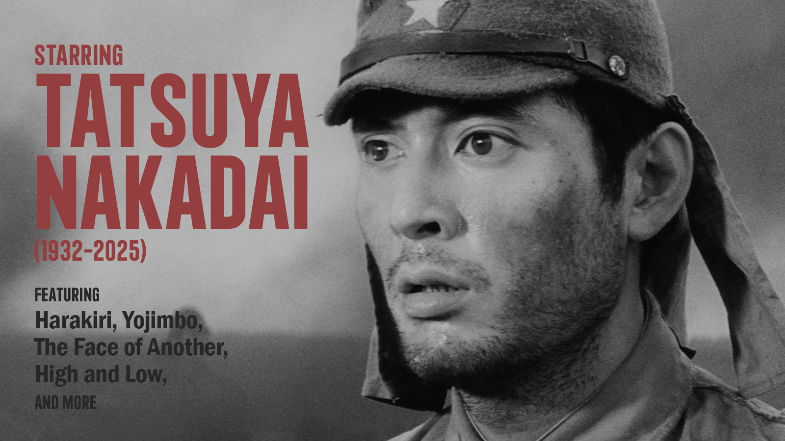 Starring Tatsuya Nakadai