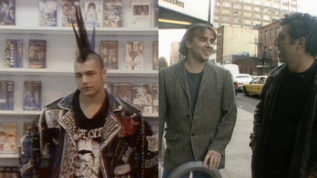 Split Screen: S1-E2 Linklater and Bogosian in NYC, Duct Town