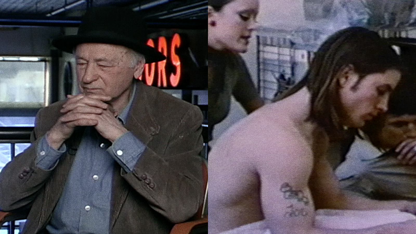 Split Screen: S6-E6 Projections: Jonas Mekas