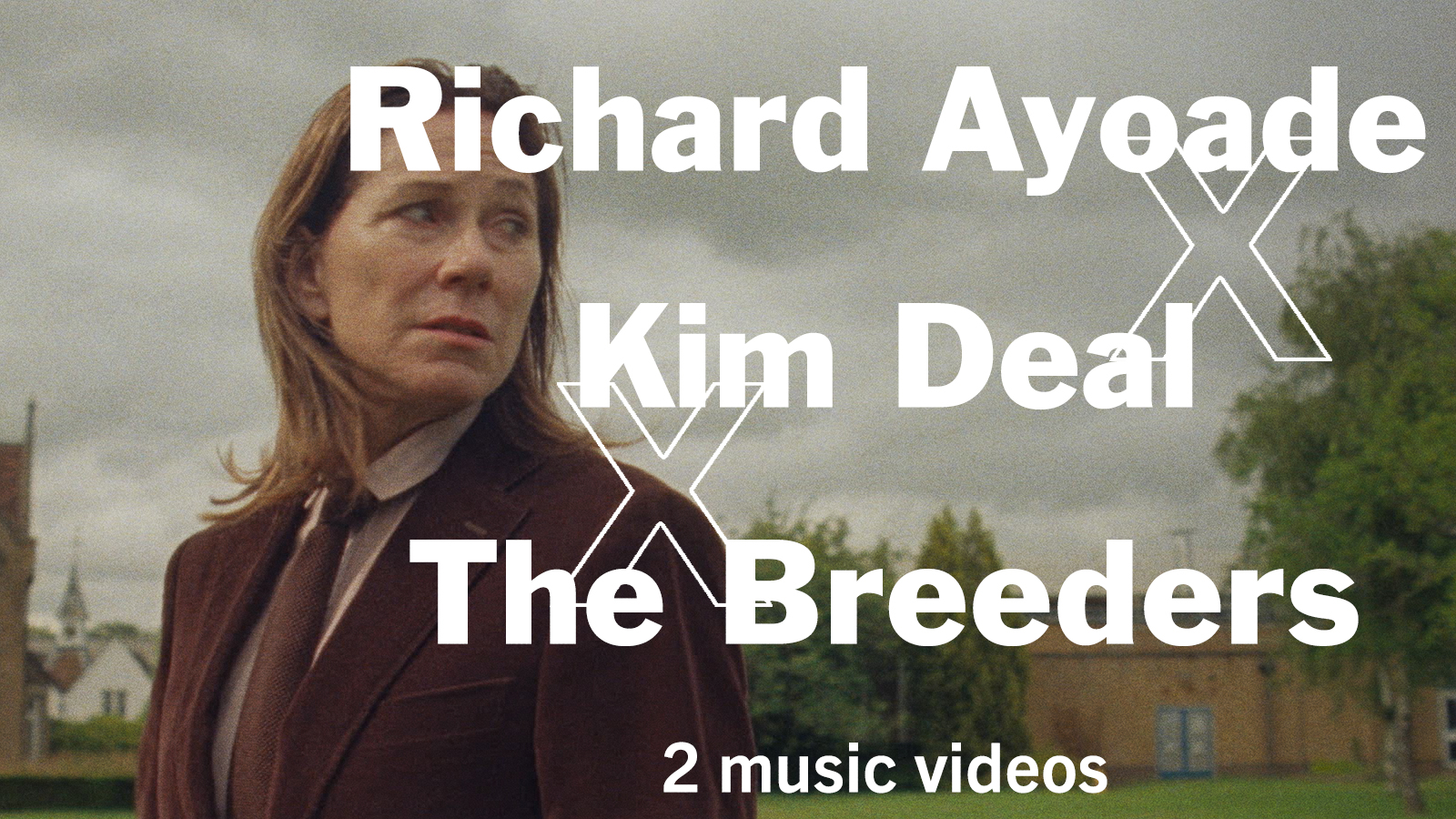 Richard Ayoade x Kim Deal x The Breeders