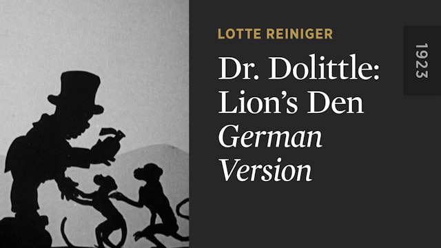 DR. DOLITTLE: LION’S DEN: German Version