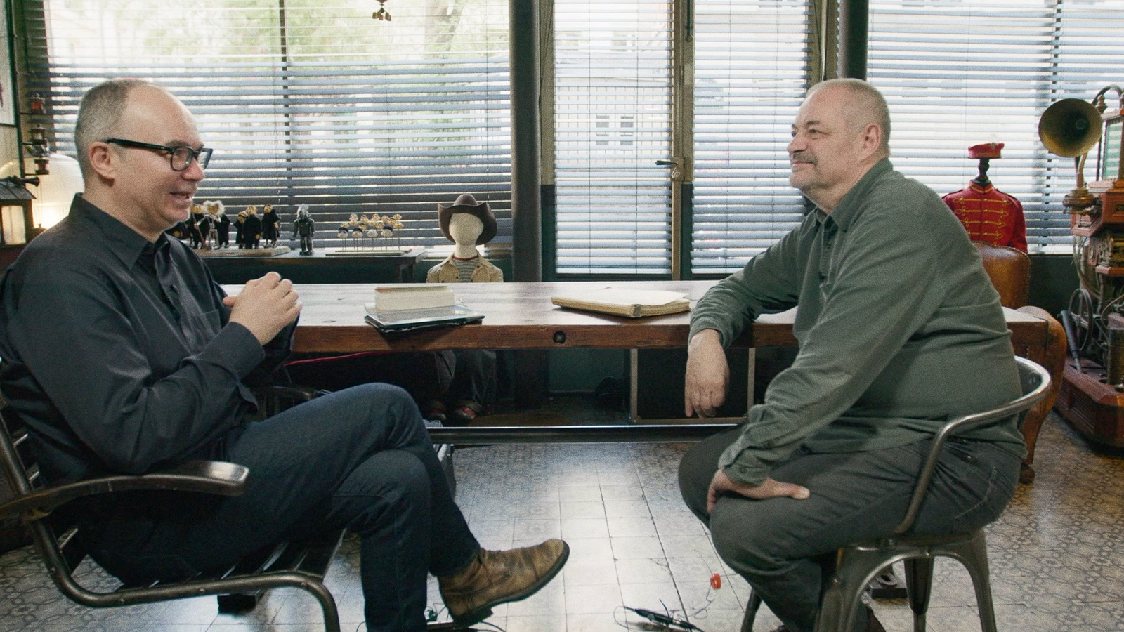 Jean-Pierre Jeunet and Philippe Morisson on HÔTEL DU NORD
