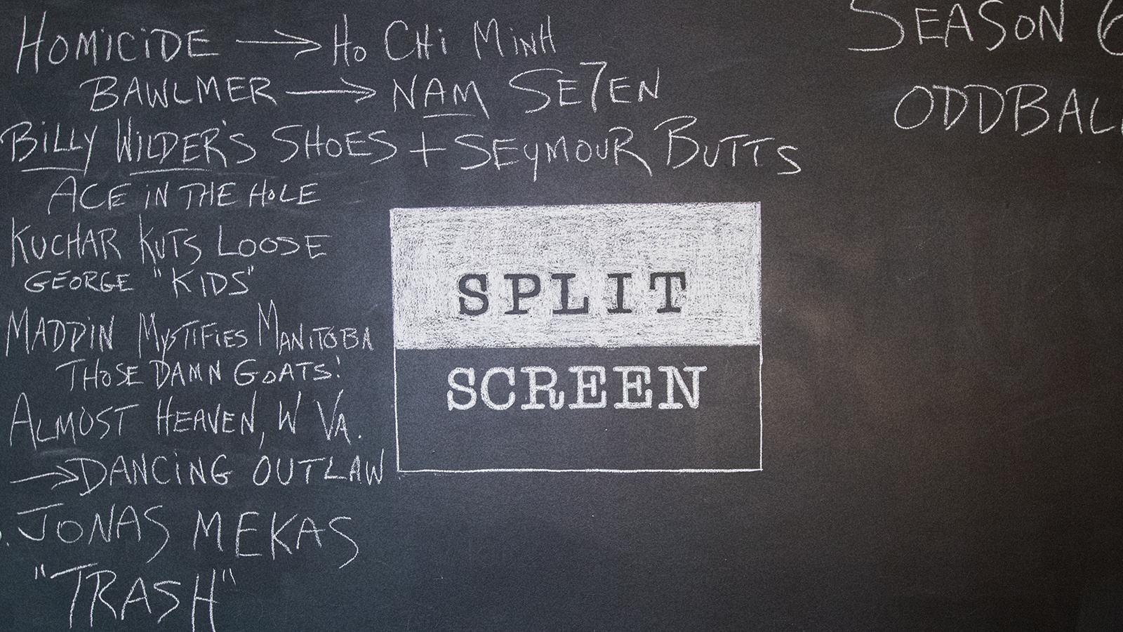 John Pierson introduces SPLIT SCREEN Season Six