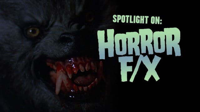 Horror F/X Introduction with Howard B...