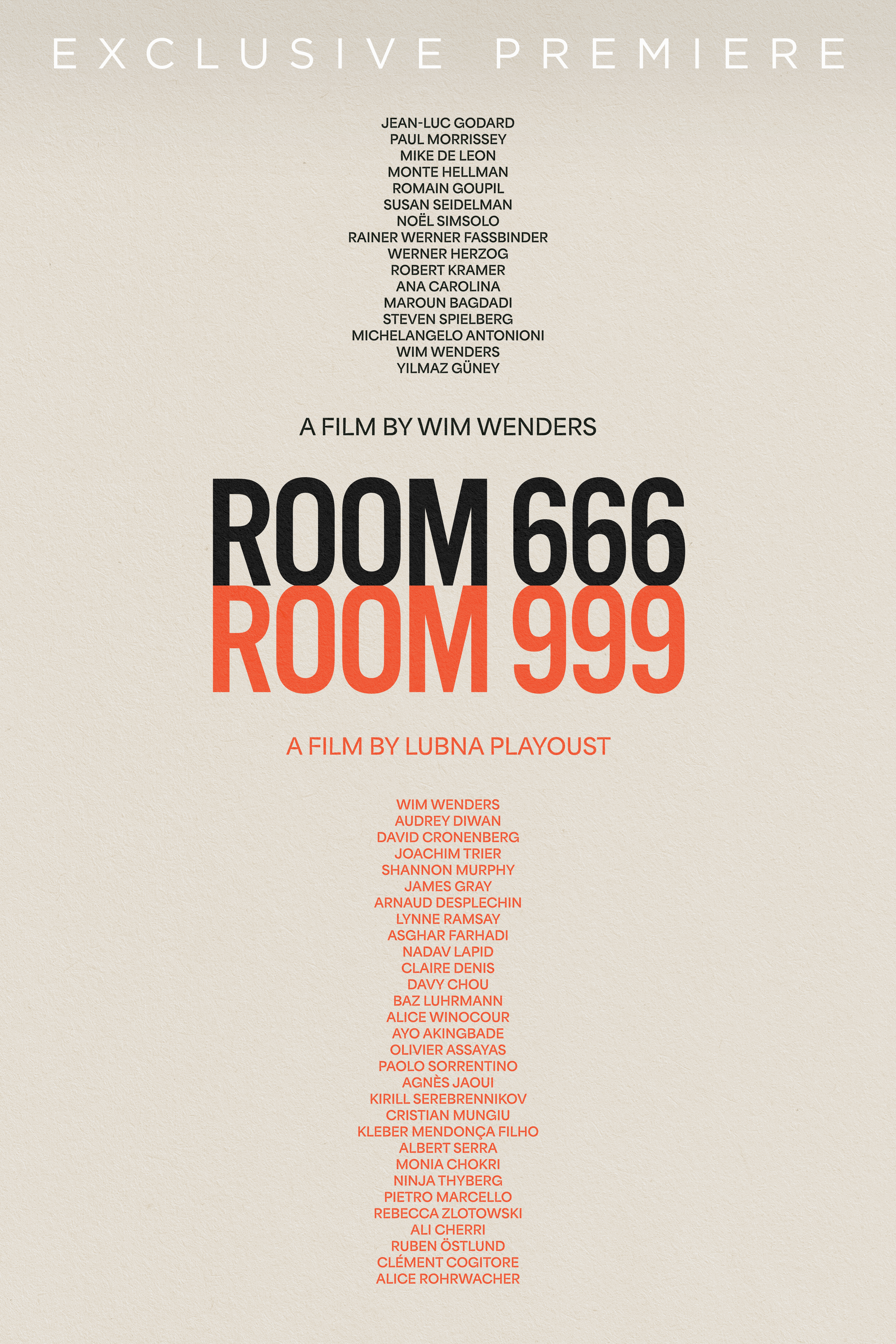 ROOM 666 and ROOM 999