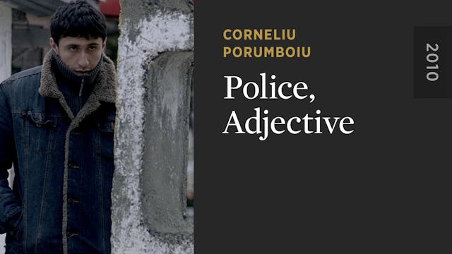 Police, Adjective