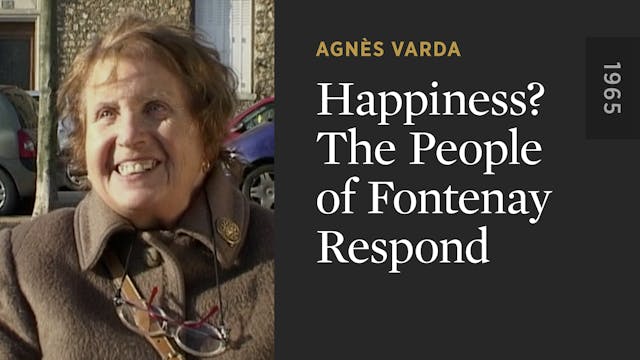 Happiness? The People of Fontenay Res...