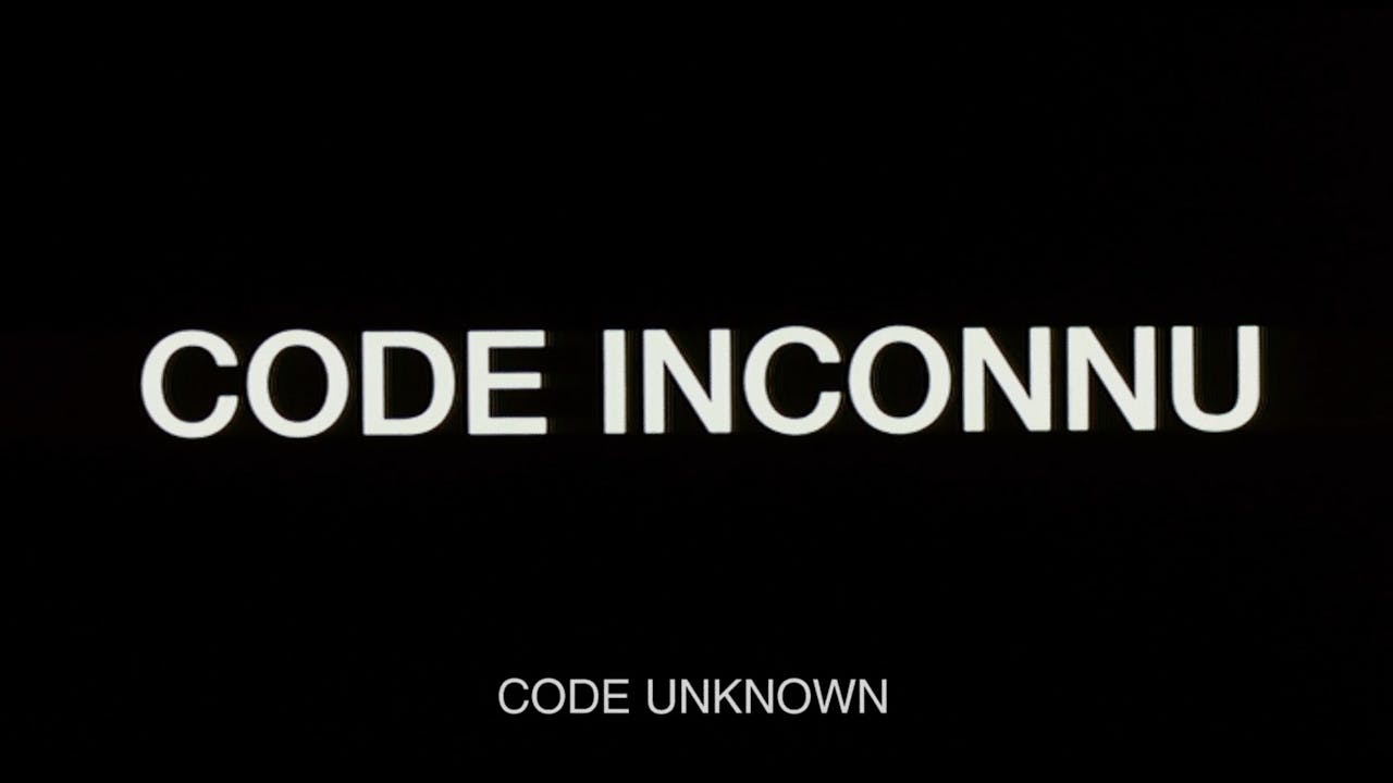 Unknown code