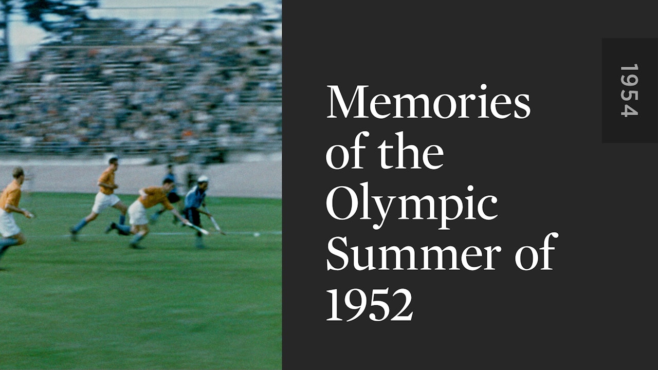 Memories of the Olympic Summer of 1952