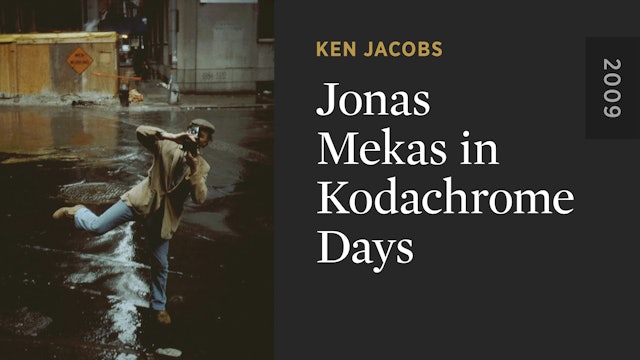 Jonas Mekas in Kodachrome Days