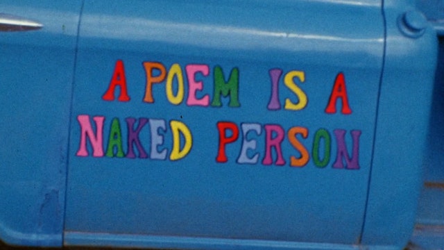 A POEM IS A NAKED PERSON Extended Trailer