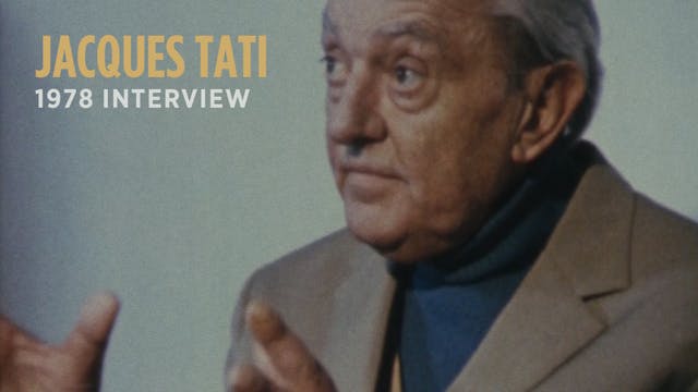 Jacques Tati, 1978