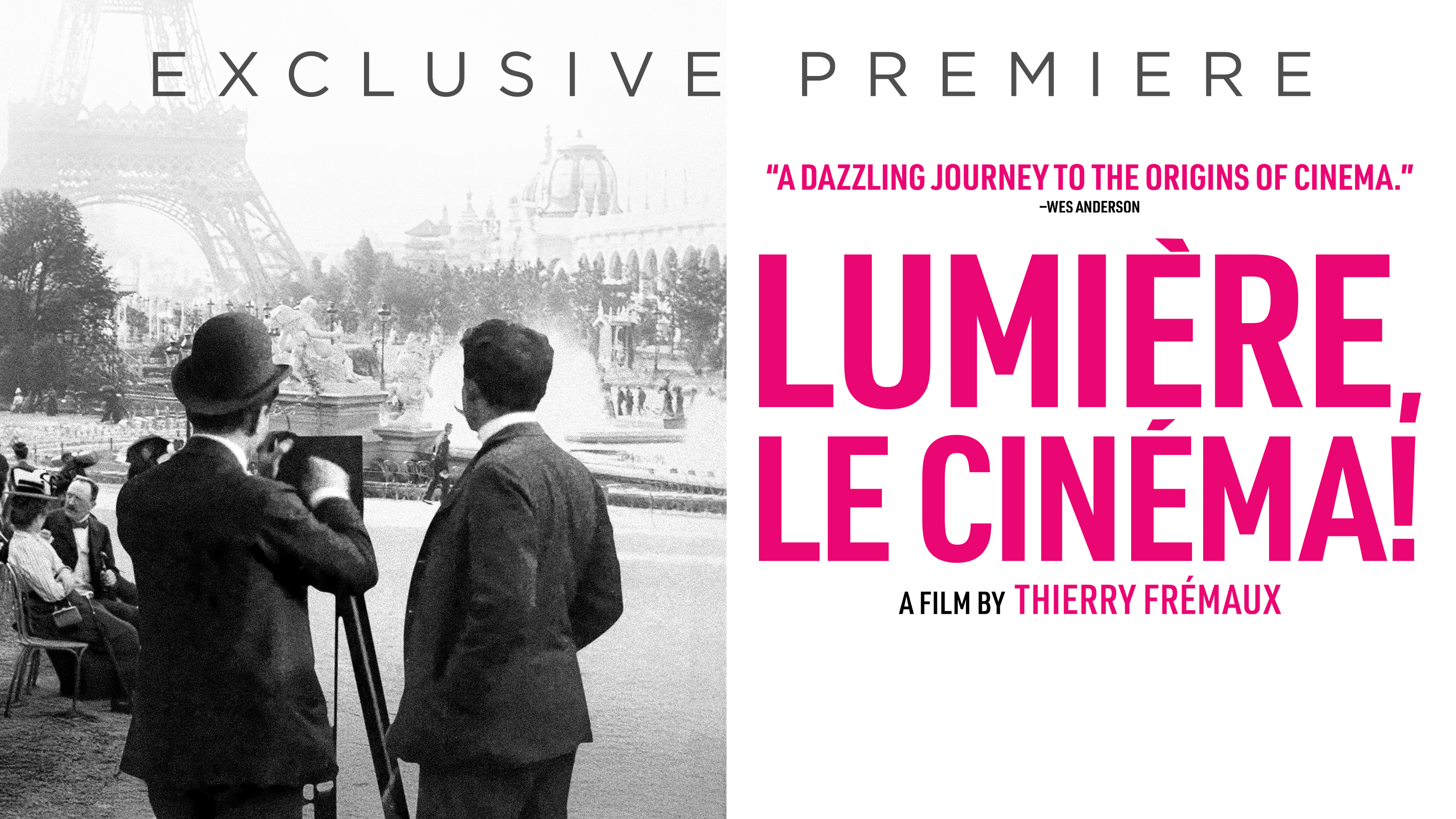 Lumière, le cinéma!