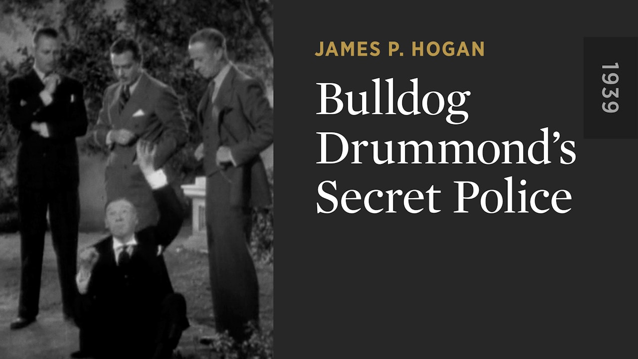 Bulldog Drummond’s Secret Police