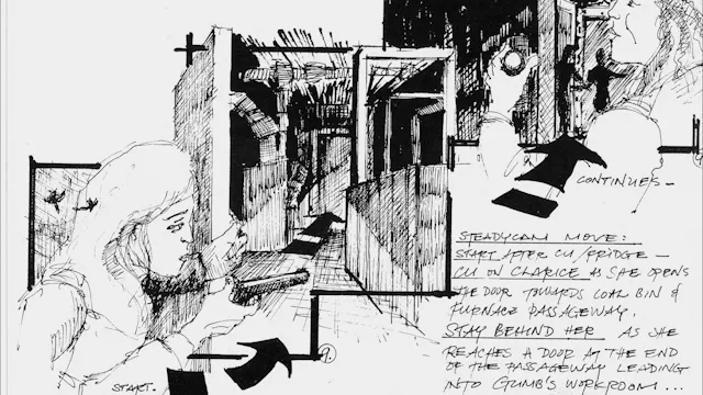 THE SILENCE OF THE LAMBS Storyboards