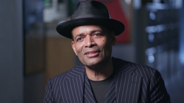 Mario Van Peebles and Elvis Mitchell ...