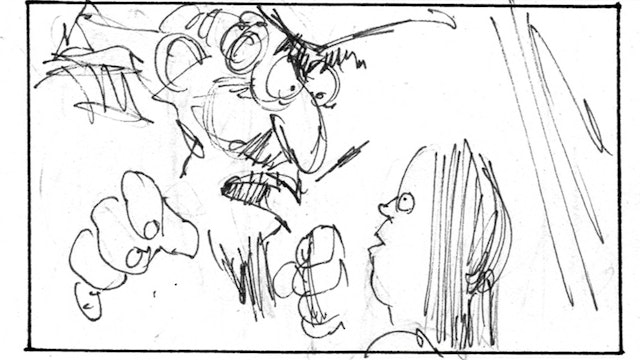 BARON MUNCHAUSEN Storyboards and Unfilmed Scenes: The Baron Saves Sally