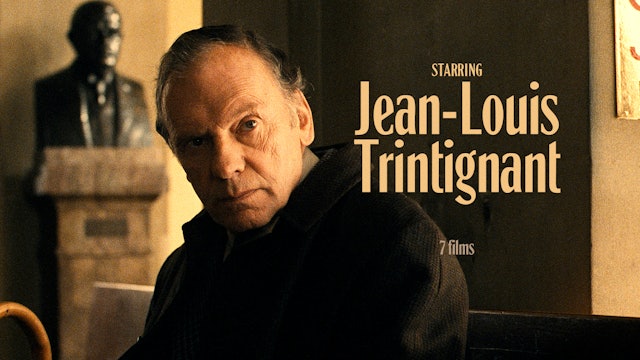 Starring Jean-Louis Trintignant