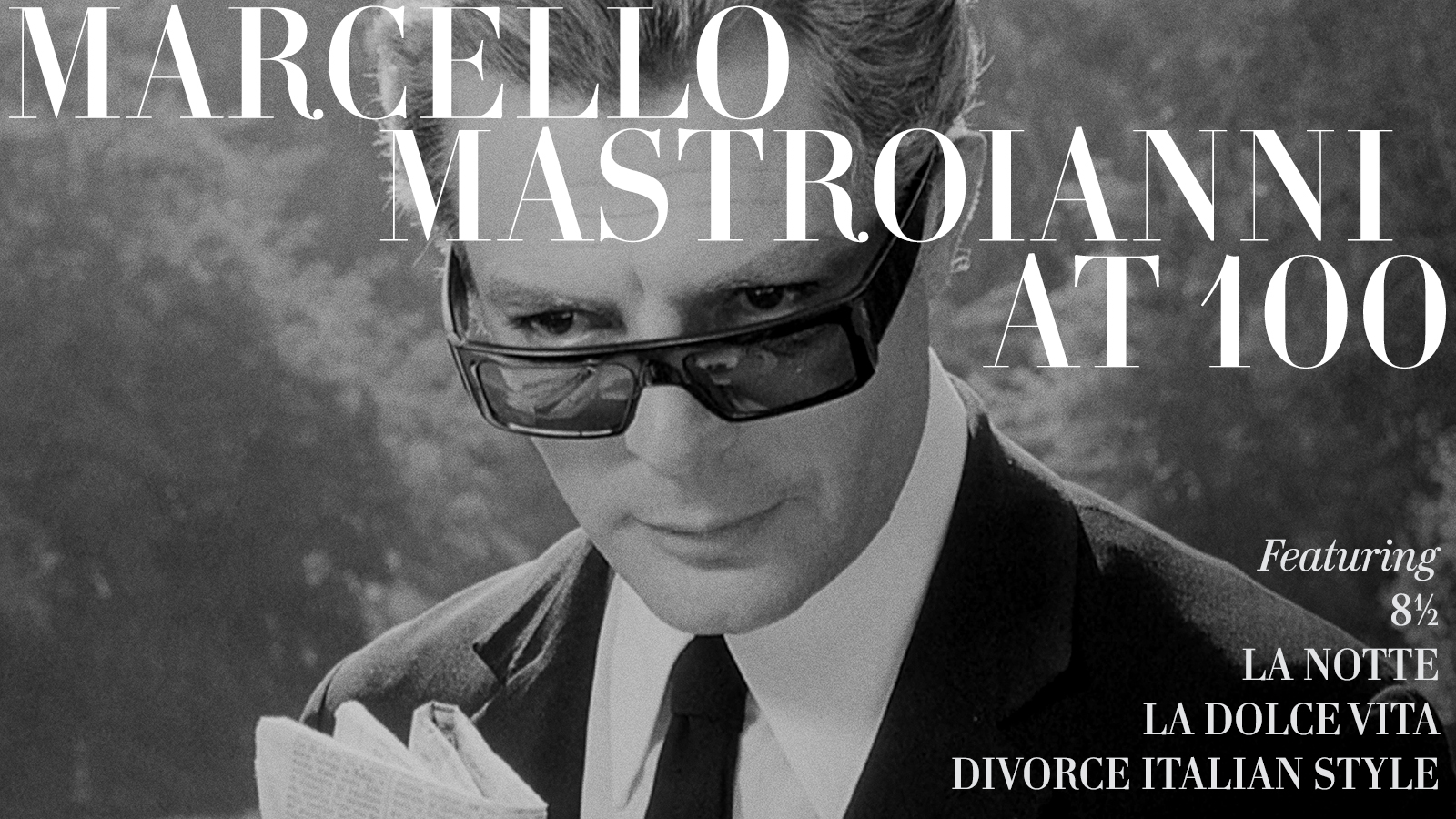 Marcello Mastroianni at 100