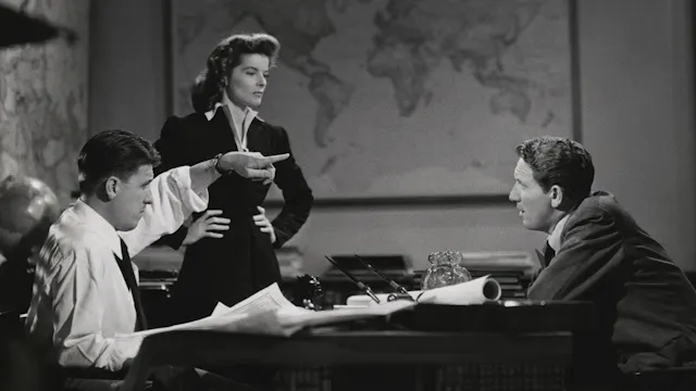 George Stevens on WOMAN OF THE YEAR
