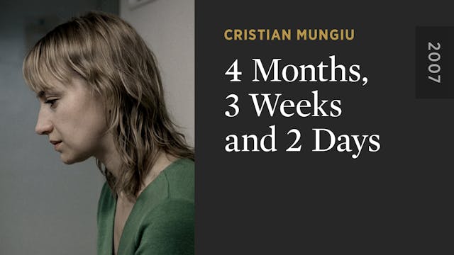 4 Months, 3 Weeks and 2 Days