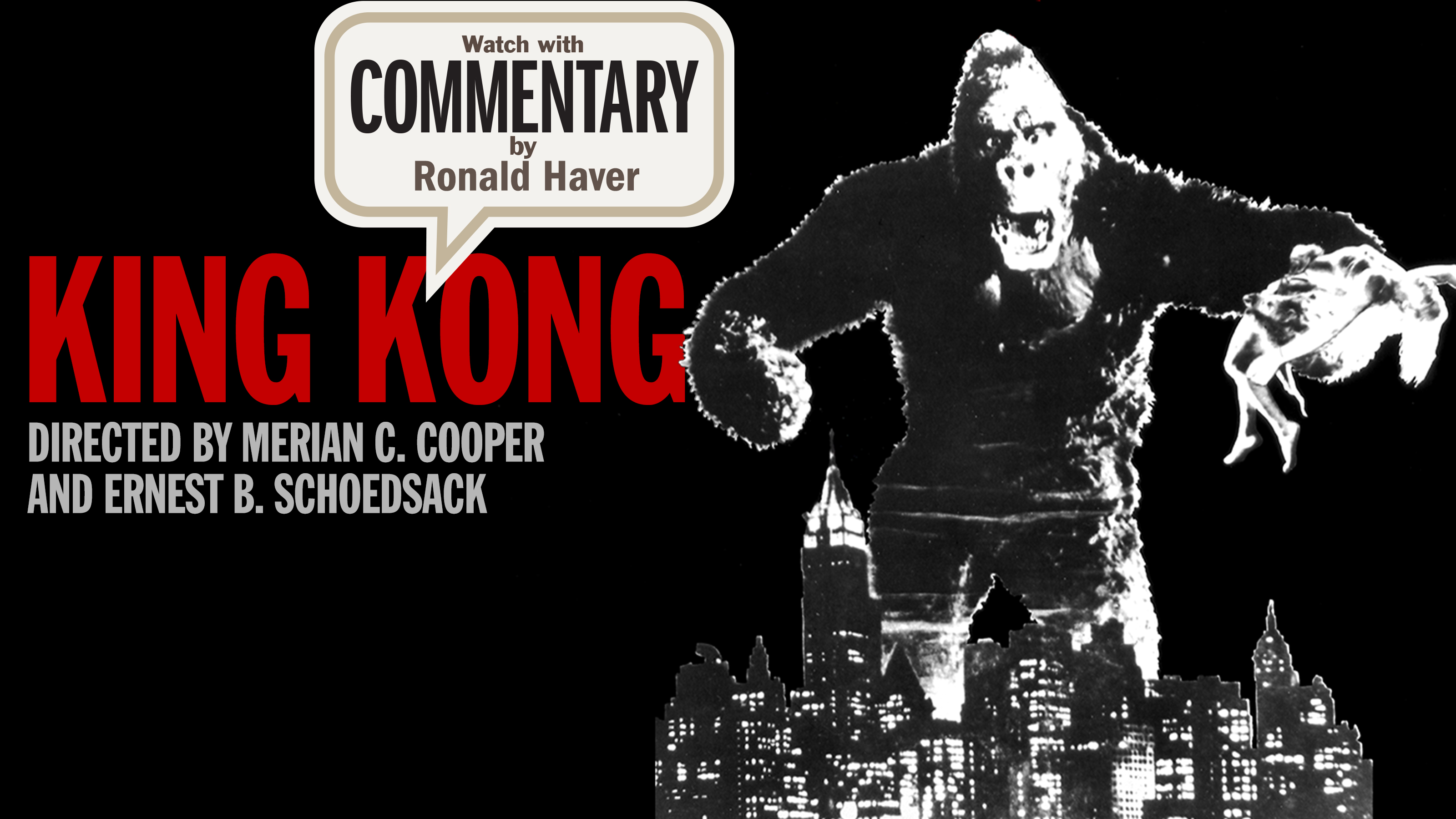 KING KONG Commentary
