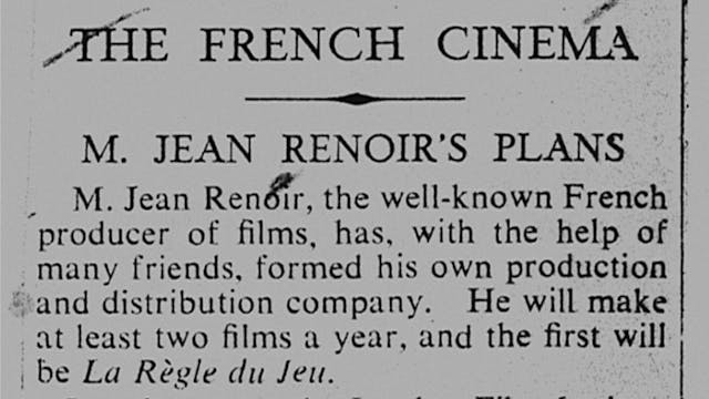 Production History: Chris Faulkner