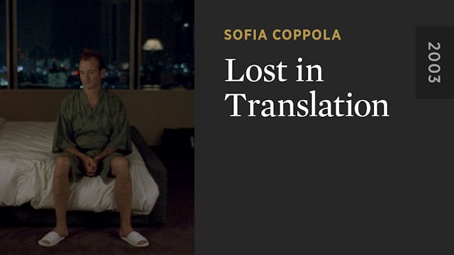 Lost in Translation