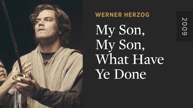 My Son, My Son, What Have Ye Done