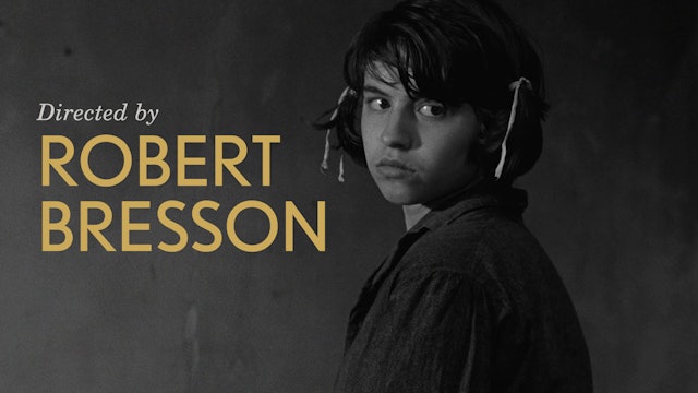 Directed by Robert Bresson Teaser