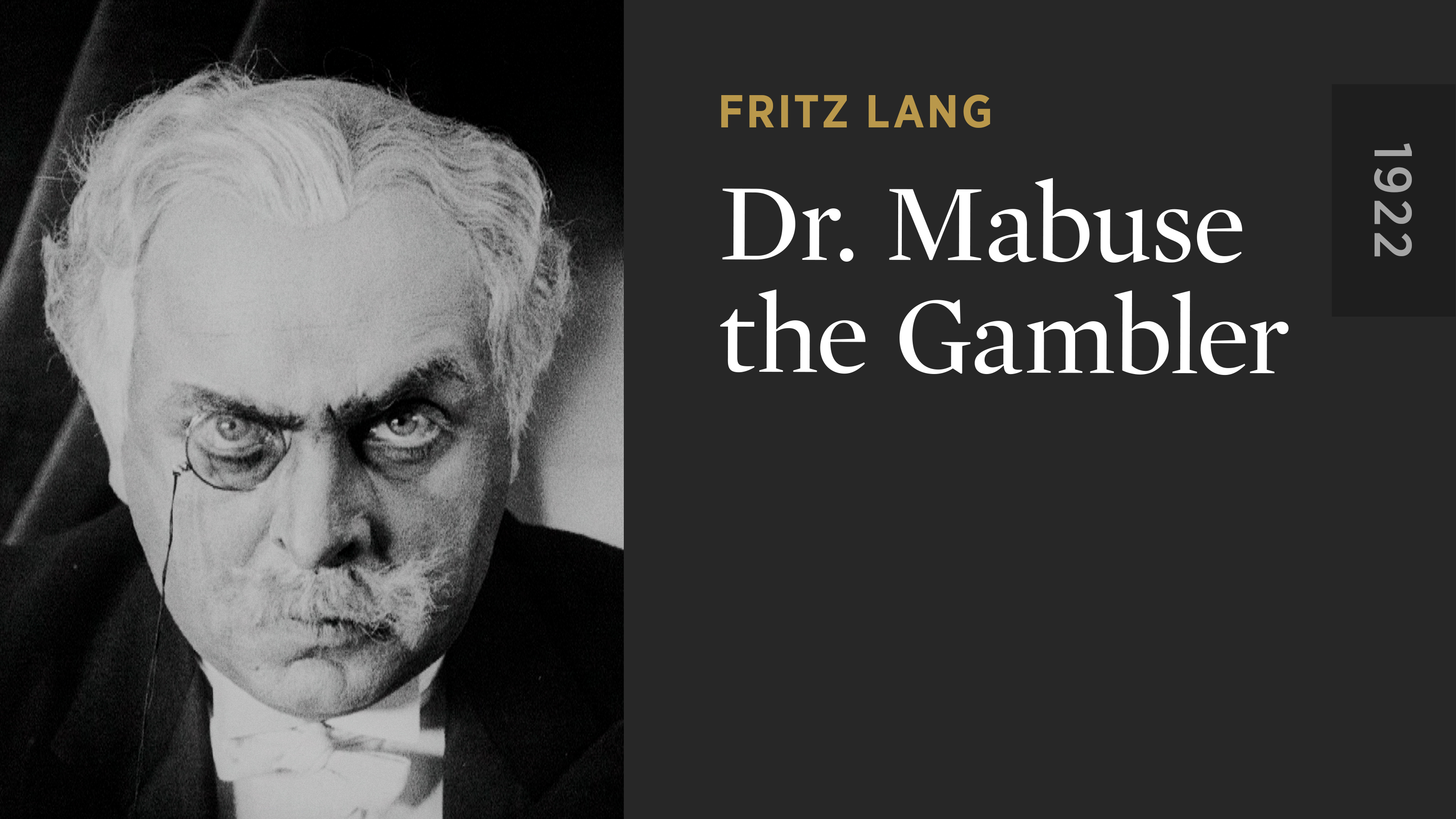 Dr. Mabuse the Gambler
