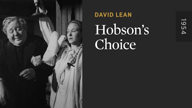 Hobson’s Choice