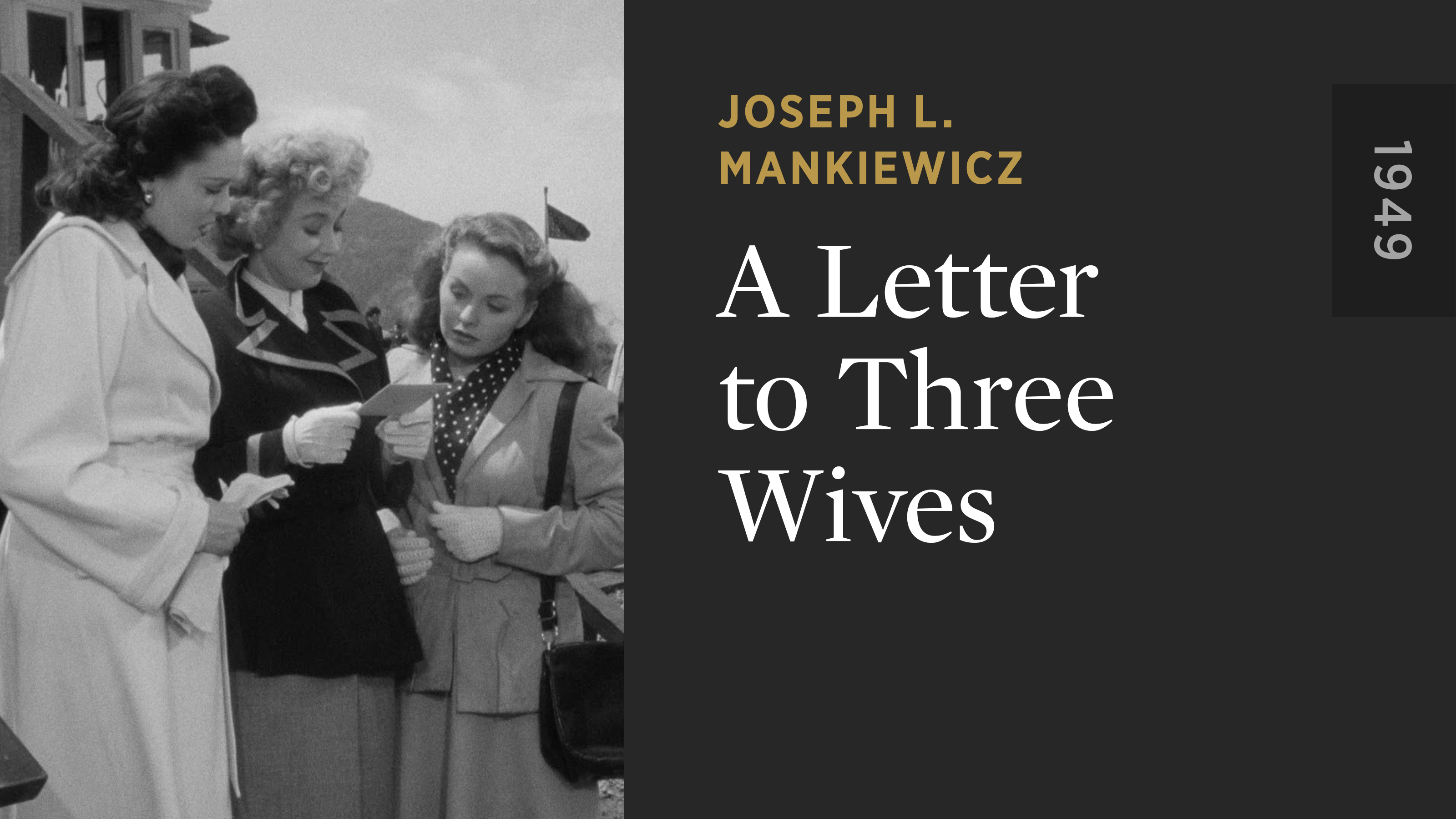 A Letter to Three Wives - The Criterion Channel