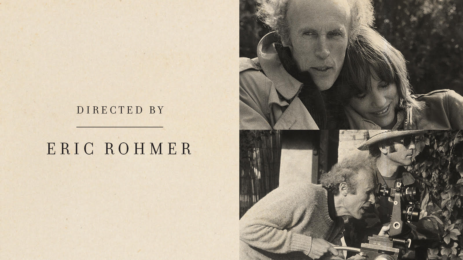 Directed by Eric Rohmer - The Criterion Channel