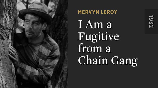 I Am a Fugitive from a Chain Gang