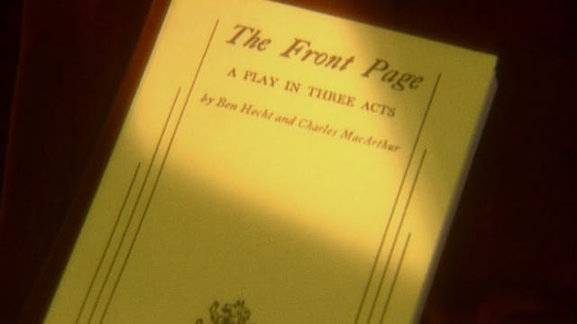 The Creation of HIS GIRL FRIDAY