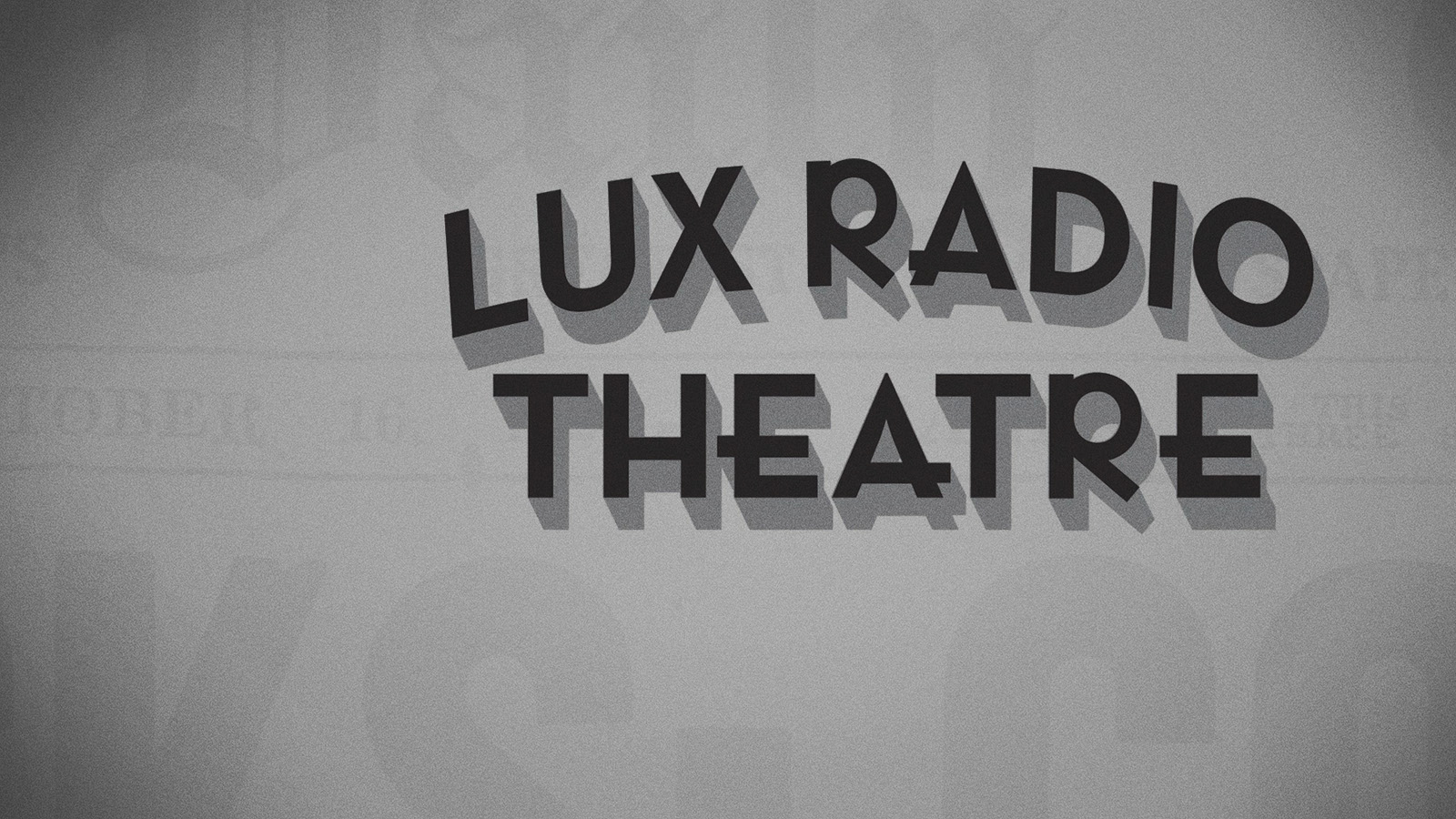 THE FRONT PAGE Radio Adaptation: 1946