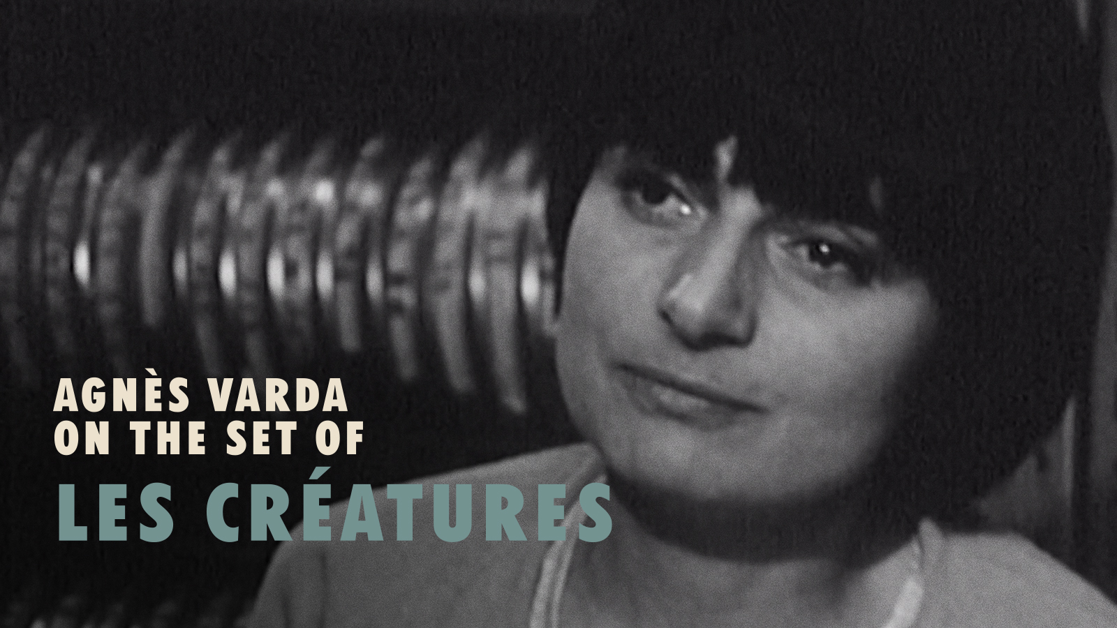 Agnès Varda on the Set of LES CRÉATURES