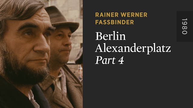 BERLIN ALEXANDERPLATZ: Part 4