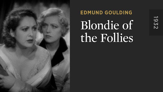 Blondie of the Follies