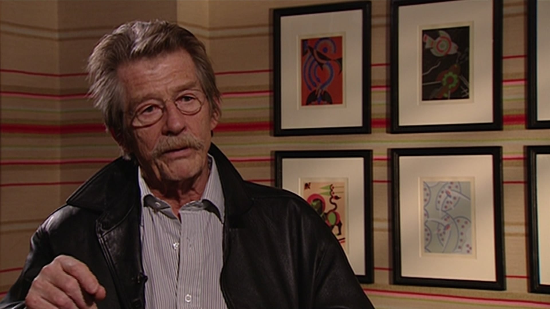 John Hurt on THE ELEPHANT MAN, 2009