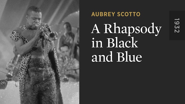 A Rhapsody in Black and Blue