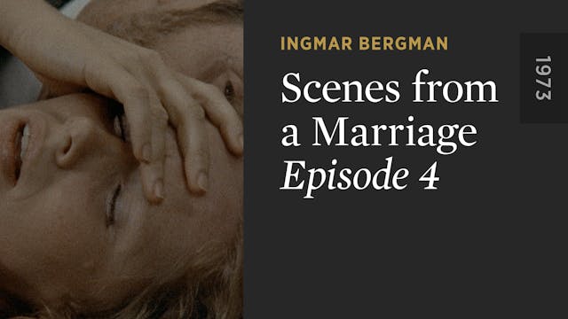 SCENES FROM A MARRIAGE: Episode 4