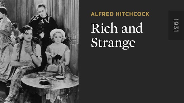 Rich and Strange