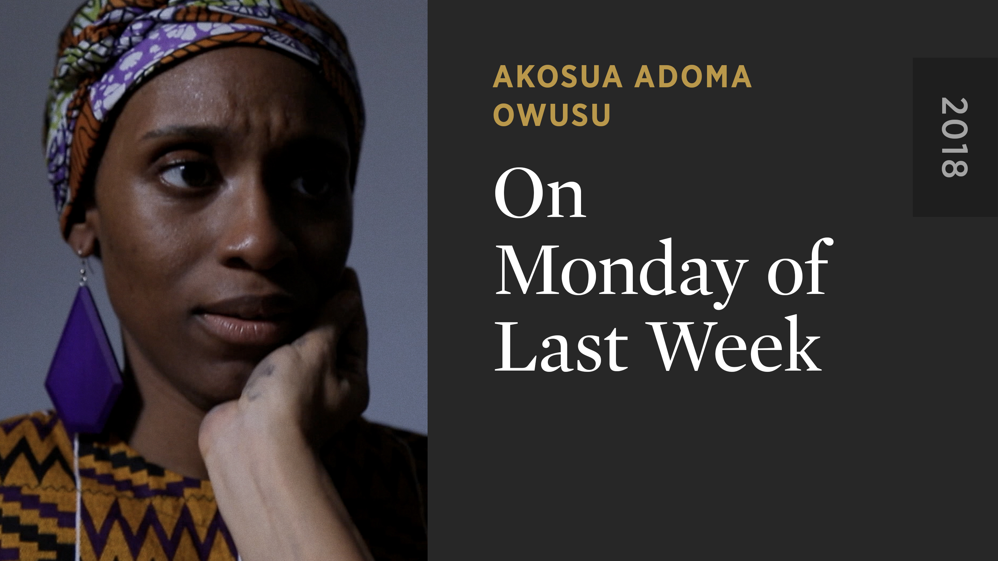 On Monday Of Last Week The Criterion Channel